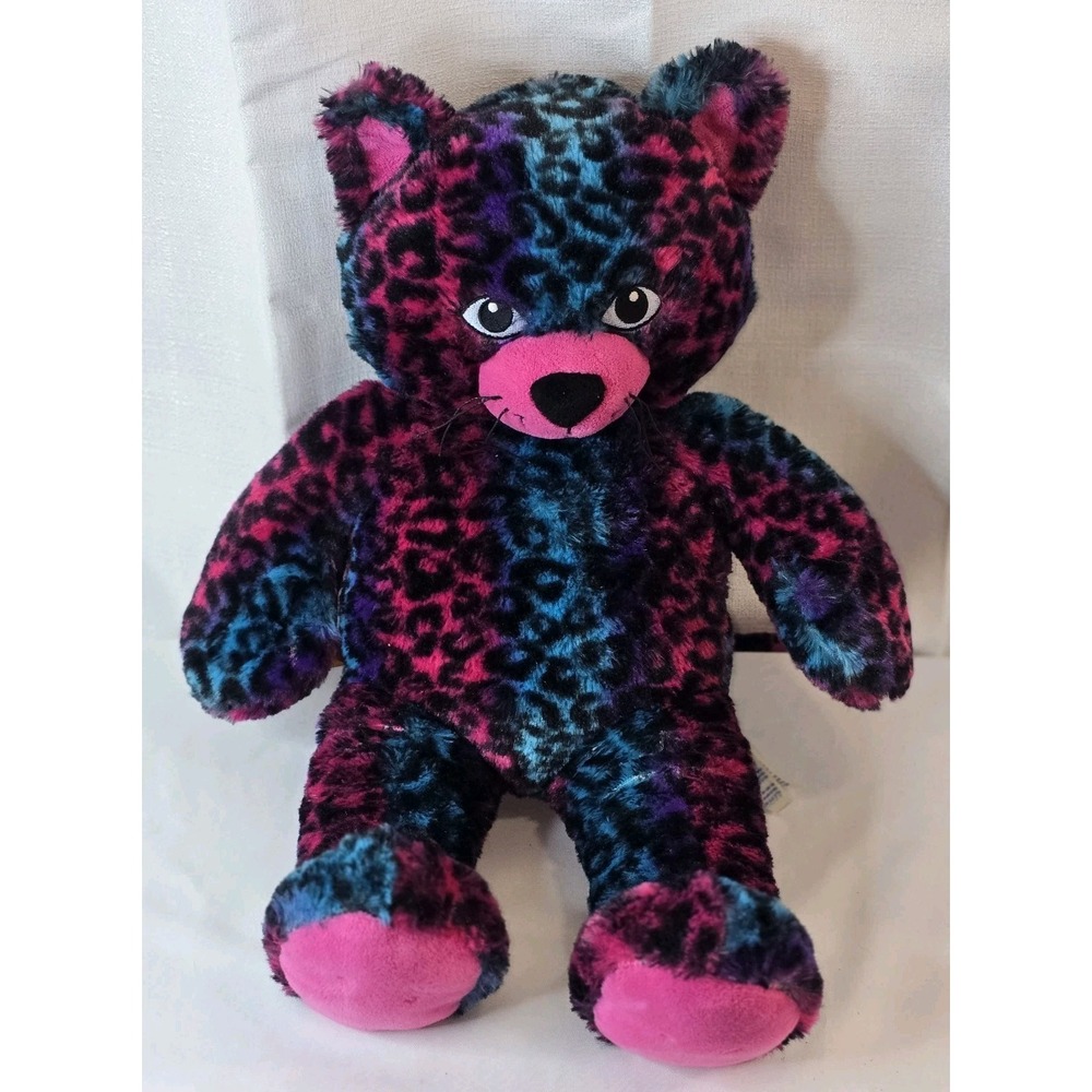 Build‎ A Bear Wild About Spots Leopard Plush Stuffed Animal Toy Multicolor 19"
